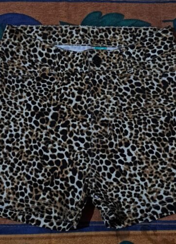 Short Animal Print